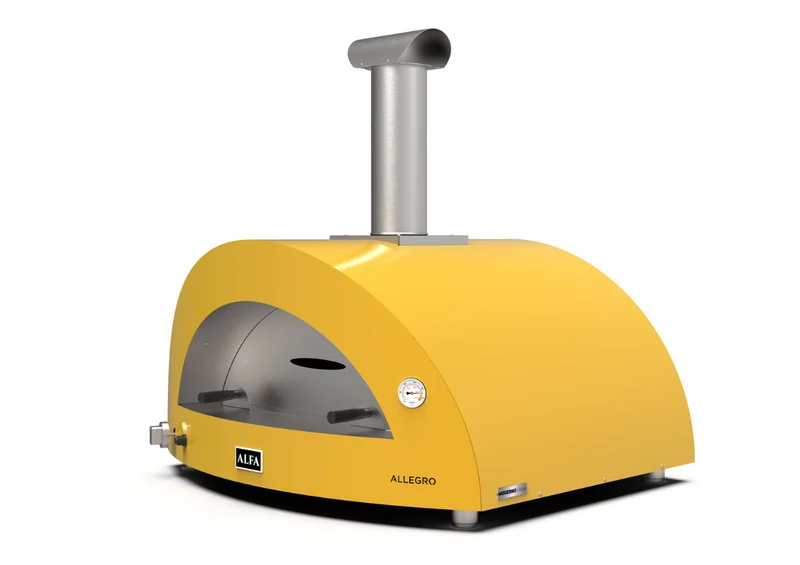 Alfa Forni Moderno 5 Pizze - Gázüzemű - Sárga