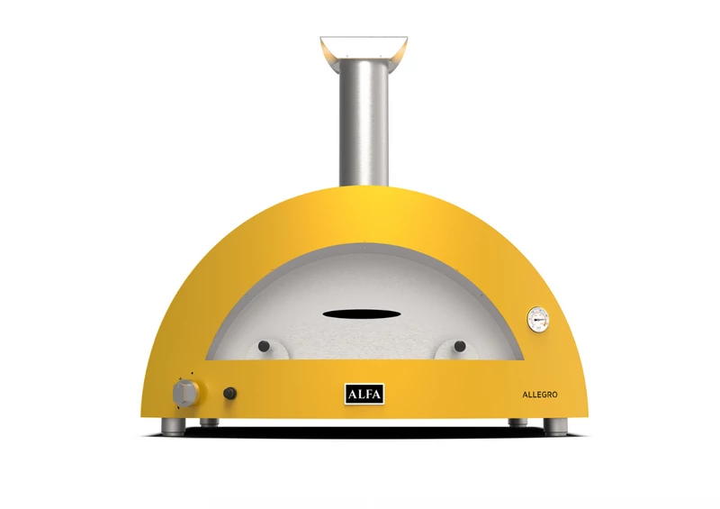 Alfa Forni Moderno 5 Pizze - Gázüzemű - Sárga