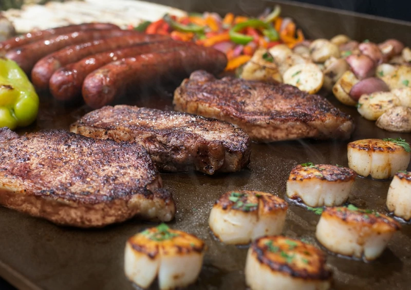 Char-Griller Flat Iron Premium Plancha