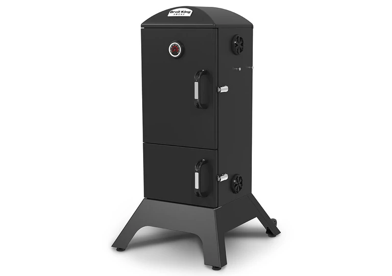 Broil King vertikális faszenes szekrényszmóker