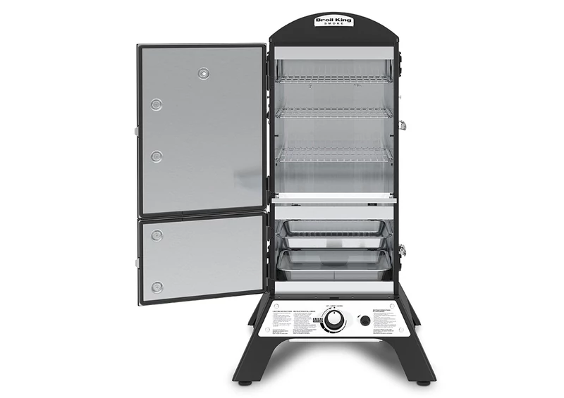 Broil King vertikális gázüzemű szekrényszmóker