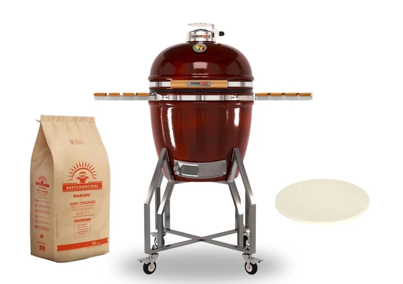 Kamado Chef 19, faszenes grill, 