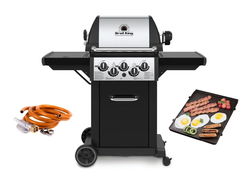 Monarch 390 kerti gázgrill,grillsütő, Kerti grill