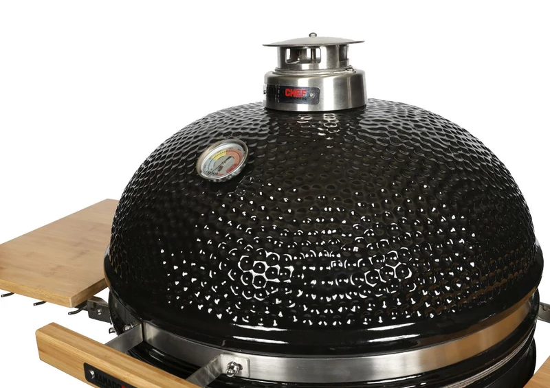 Kamado Chef 22 grill Black Dimple 2022 - Csomagajánlat