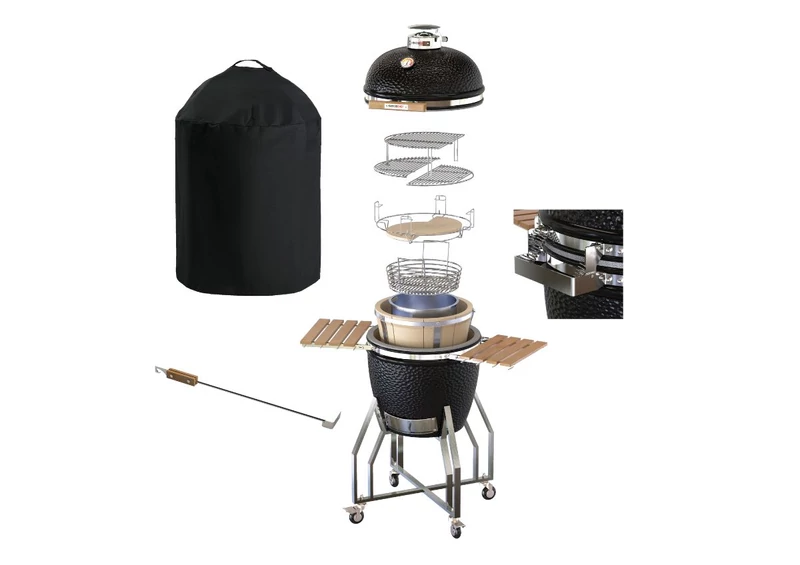Kamado Chef 19 Red - Csomagajánlat