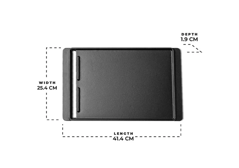 Masterbuilt Öntöttvas Sütőlap (41,4 cm x 25,4 cm)