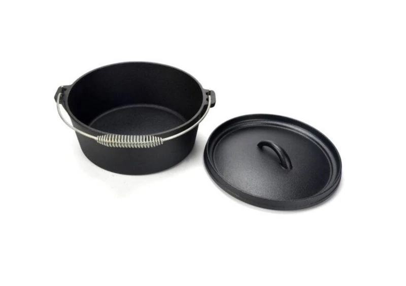 Öntöttvas Dutch Oven, lábas 4,5 L–fedővel, emelővel
