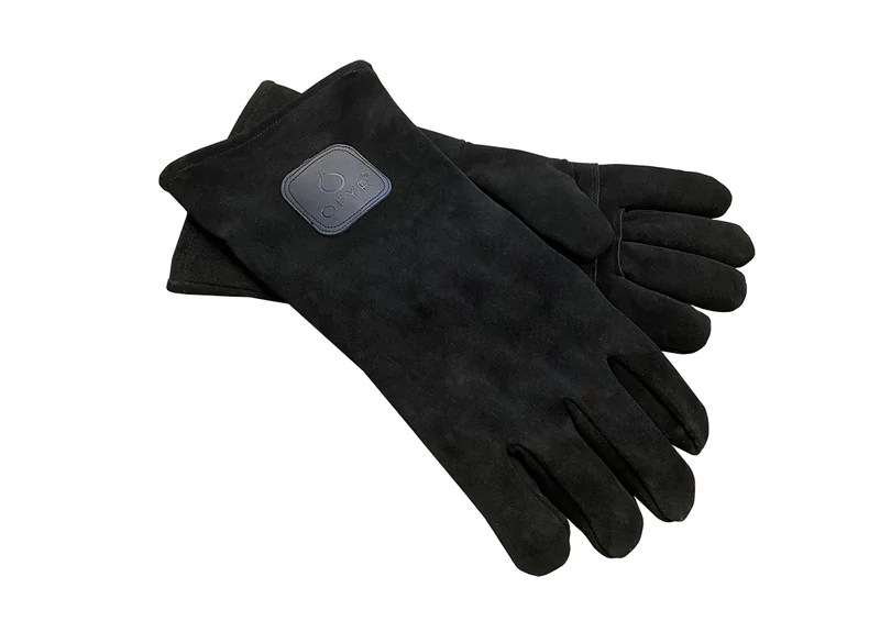 OFYR GLOVES BLACK - BŐR KESZTYŰ