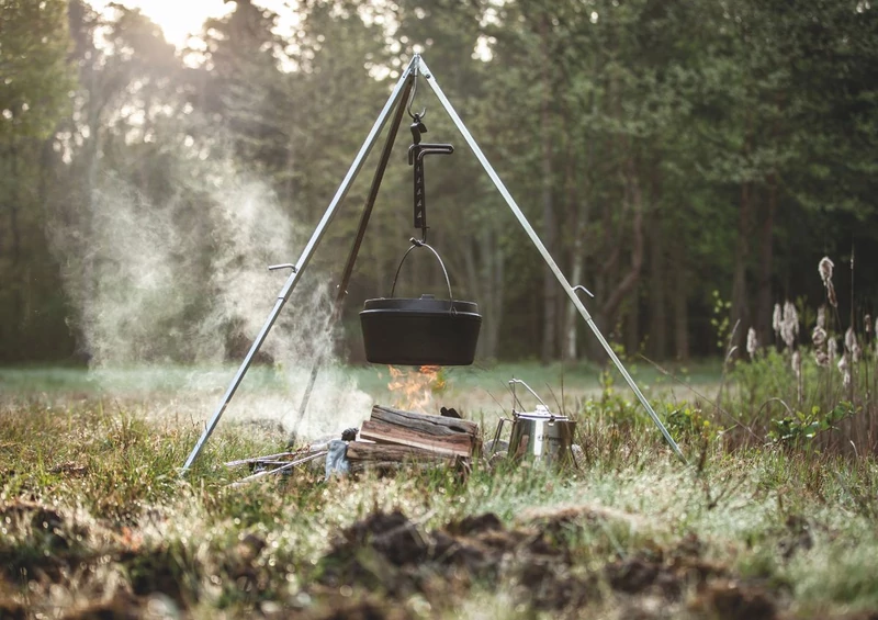 Petromax Dutch Oven, lapos aljú öntöttvas lábas (11,5 liter, Ø 36 cm)