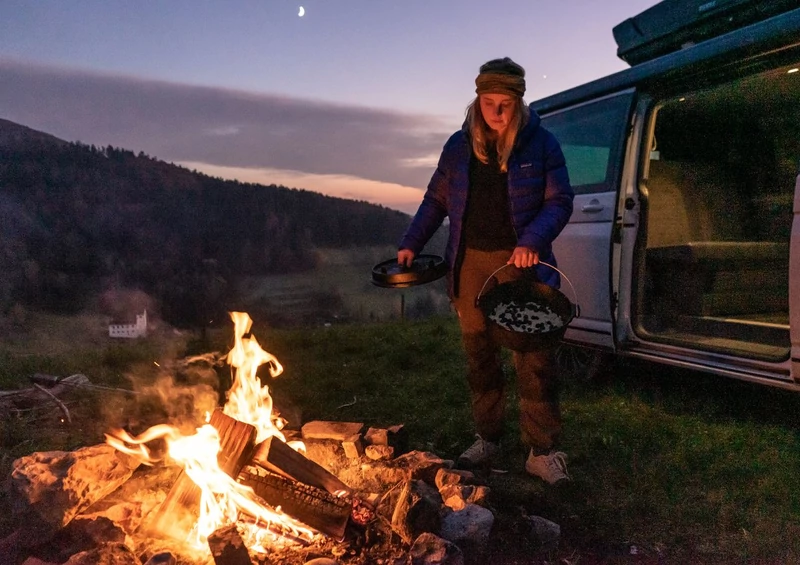 Petromax Dutch Oven, öntöttvas lábas (11,5 liter, Ø 36 cm)