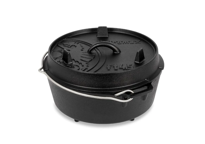 Petromax Dutch Oven, öntöttvas lábas (4 liter, Ø 25 cm)