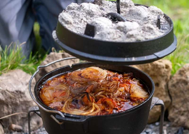 Petromax Dutch Oven, öntöttvas lábas (4 liter, Ø 25 cm)