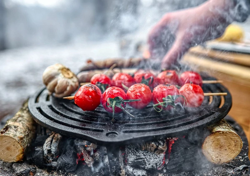 Petromax öntöttvas rács (Ø 23 cm)