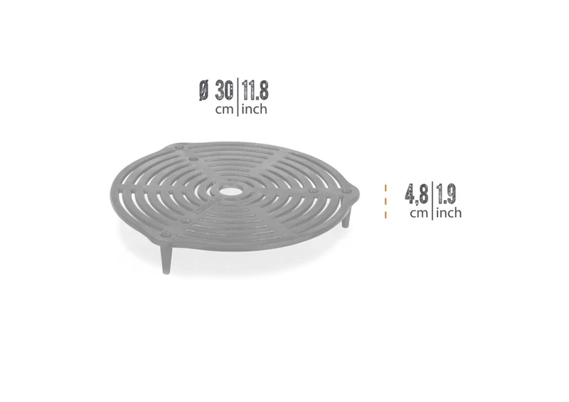 Petromax öntöttvas rács (Ø 23 cm)
