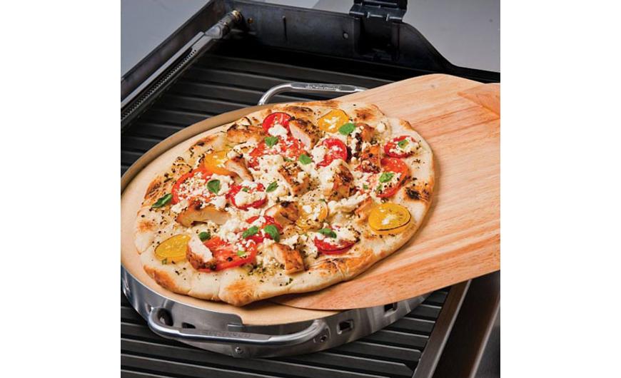 A pizzasütő szett (cikkszám: 69816), amivel grillen is tökéletes pizza készíthető