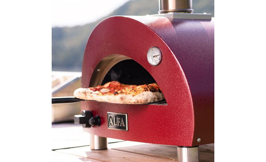 Kerti pizzasütés az Alfa Forni Moderno használatával